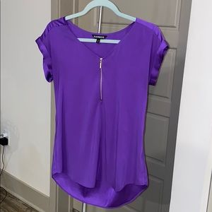 Gorgeous purple top for work or girls night out!